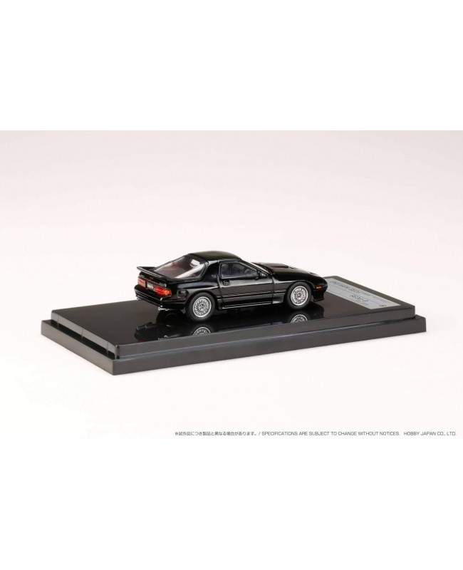 (預訂 Pre-order) HobbyJAPAN 1/64 MAZDA RX-7 FC3S GT-X HJ641043BK : Brilliant Black (Diecast car model)
