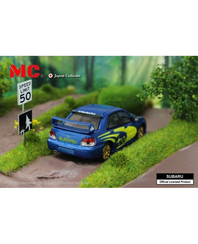 (預訂 Pre-order) MC64 Masterpiece Collectibles 1:64 Subaru Impreza WRX STI 2006 (Hawkeye) 日本定製 Blue Rally (Diecast car model) Normal