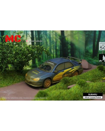 (預訂 Pre-order) MC64 Masterpiece Collectibles 1:64 Subaru Impreza WRX STI 2006 (Hawkeye) 日本定製 Blue Rally (Diecast car model) Dirty