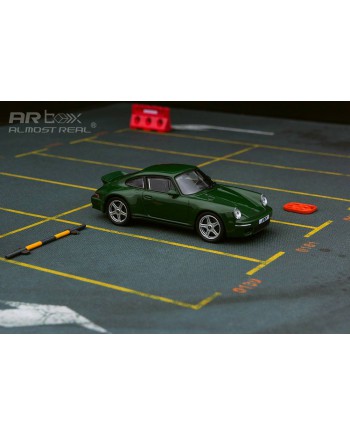 (預訂 Pre-order) AR Box 1:64 RUF SCR 2018 (911 SC) Irish Green (Diecast car model)