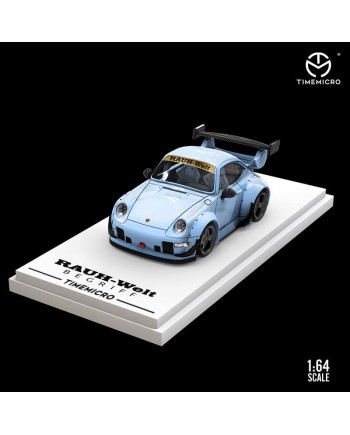(預訂 Pre-order) TimeMicro 1:64 Q版 Porsche RWB (Diecast car model) Normal Blue