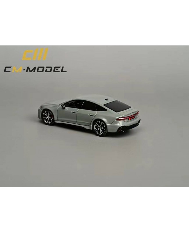 (預訂 Pre-order) CM model 1/64 Audi RS7 sportback Grey (Diecast Car model)
