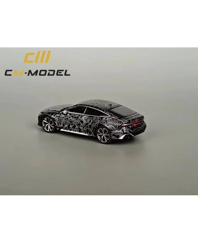 (預訂 Pre-order) CM model 1/64 Audi RS7 sportback Black (Diecast Car model)