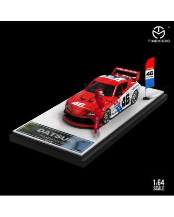 (預訂 Pre-order) TimeMicro 1:64 Toyota Supra Datsun with figure(Diecast car model)