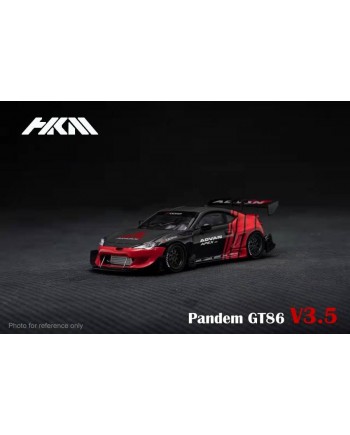 (預訂 Pre-order) HKM 1:64 Pandem 86 / GT86 Rocket Bunny 新版 V3.5 寬體改裝 (Diecast car model) Advan