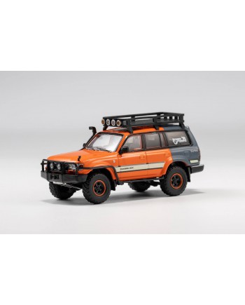 (預訂 Pre-order) GCD 1:64 Toyota LandCrusier LC80 (Diecast car model) orange