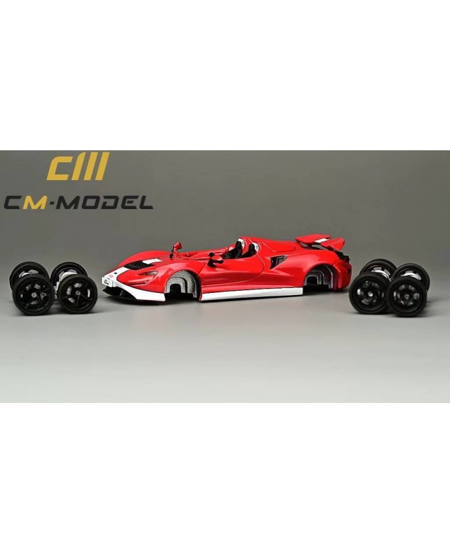 (預訂 Pre-order) CM 1/64 McLaren Elva Red