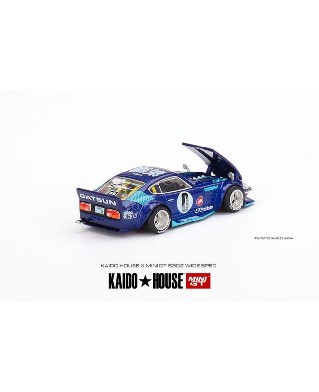 (預訂 Pre-order) MiniGT x KaidoHouse Datsun KAIDO Fairlady Z  (Diecast car model) BLUE