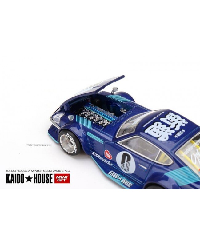 (預訂 Pre-order) MiniGT x KaidoHouse Datsun KAIDO Fairlady Z  (Diecast car model) BLUE