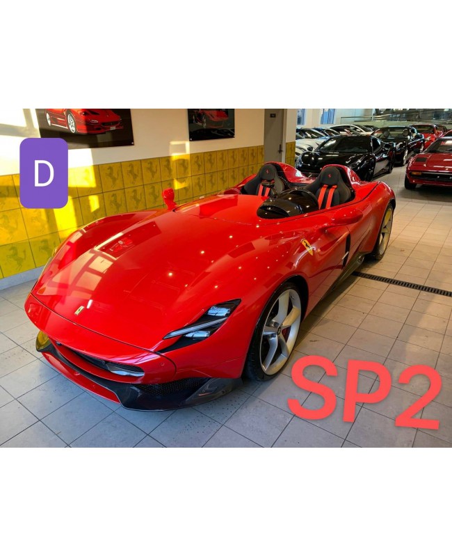 (預訂 Pre-order) SP Model 1/64 Monza SP1 And SP2 (Resin car model) SP2 經典紅色 (限定299台)