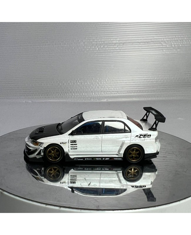 (預訂 Pre-order) 1/64 YES x Peako VARIS Lancer Evolution IX white (Diecast car model)