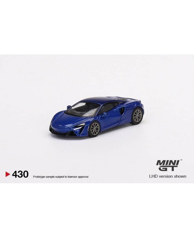 (預訂 Pre-order) Mini GT 1/64 (Diecast car model) MGT00430 McLaren Artura Volcano Blue