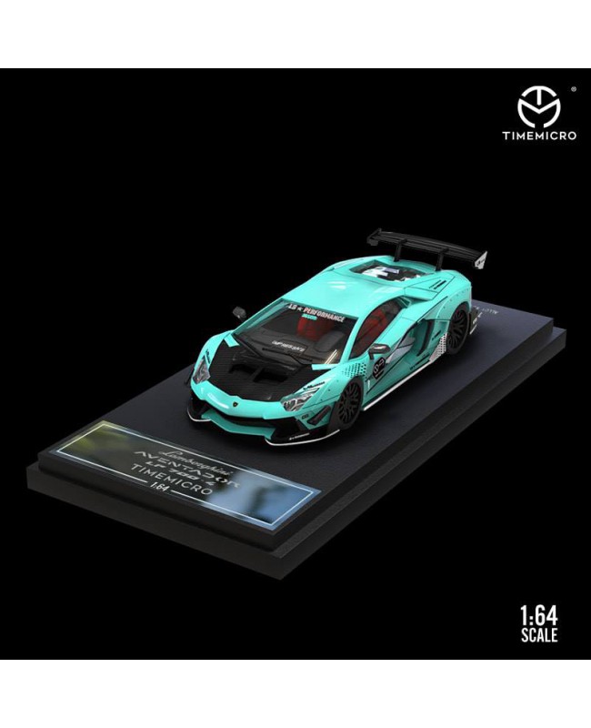 (預訂 Pre-order) TimeMicro 1/64 LBWK Lamborghini LP700 2.0 blue #09 (Diecast car model)