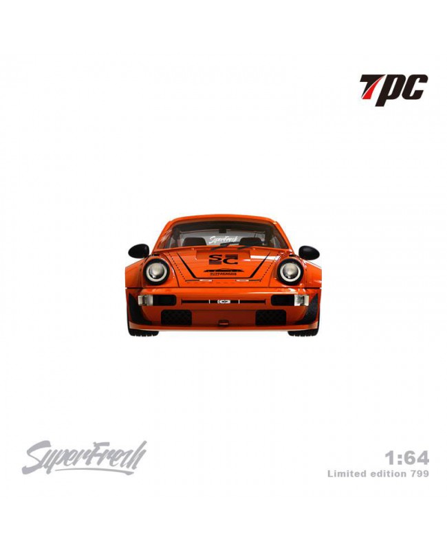 (預訂 Pre-order) TPC 1:64 RWB 964 Orange Color Exclusive Version (Diecast car model) 限量799台