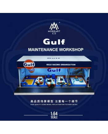 (預訂 Pre-order) MoreArt 1:64 Gulf Maintenance Workshop (不連圖中小車人偶)