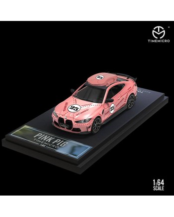 (預訂 Pre-order) Time Micro 1:64 BMW M4 Pink Pig (Diecast car model)