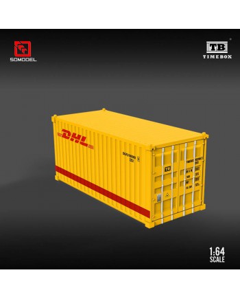 (預訂 Pre-order) TimeBox & Somode 1:64 合金集裝箱貨櫃 DHL
