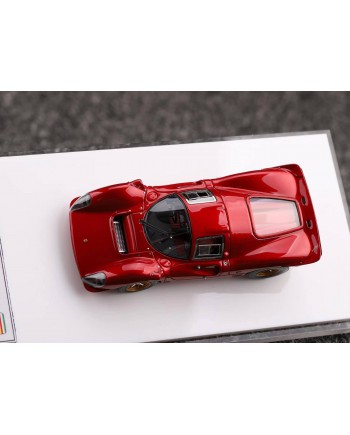 (預訂 Pre-order) DMH 1/64 Ferrari 330P4 (Resin car model) DM64010金屬紅 (限量199台)