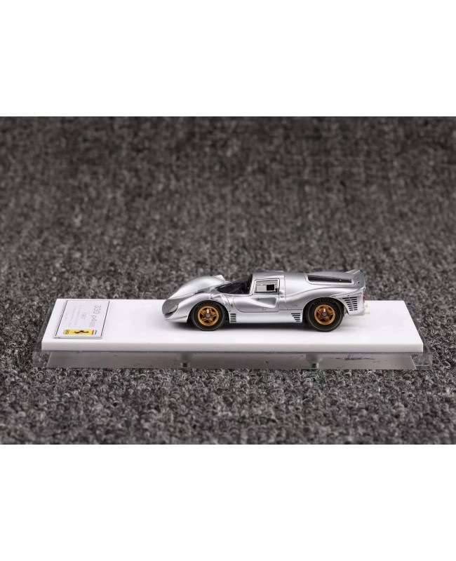 (預訂 Pre-order) DMH 1/64 Ferrari 330P4 (Resin car model) DM64014:銀色 (限量199台)