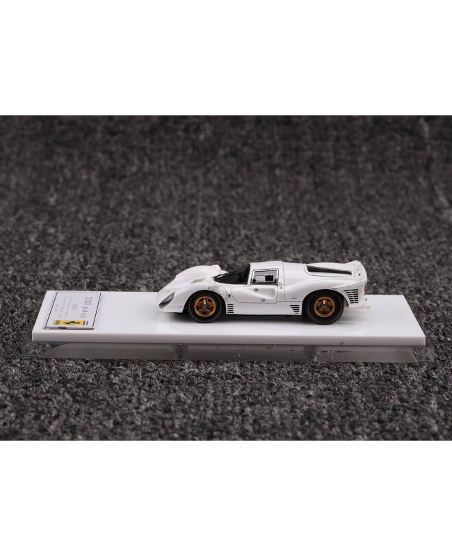 (預訂 Pre-order) DMH 1/64 Ferrari 330P4 (Resin car model) DM64013:白色 (限量199台)