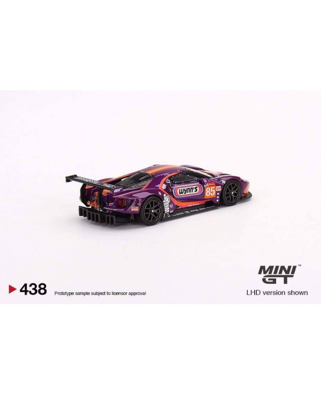 (預訂 Pre-order) Mini GT 1/64 #438 Ford GT #85 2019 24Hr. of Le Mans LM GTE-Am Keating Motorsports (Diecast car model)