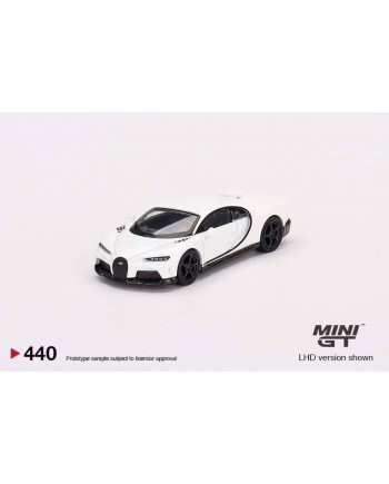 (預訂 Pre-order) Mini GT 1/64 #440 Bugatti Chiron Super Sport White (Diecast car model)