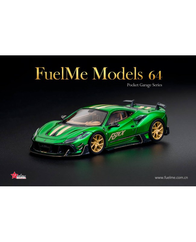 (預訂 Pre-order) Fuelme 1/64 Mansory F8XX (Resin car model) Giallo Yellow FM64010PG-03