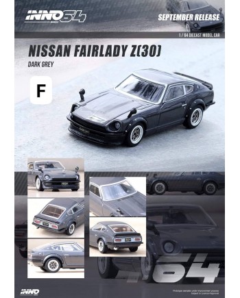 (預訂 Pre-order) Inno64 NISSAN 240Z Dark Grey (Diecast car model)