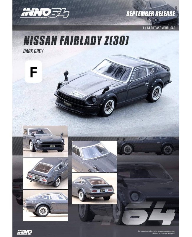 (預訂 Pre-order) Inno64 NISSAN 240Z Dark Grey (Diecast car model)