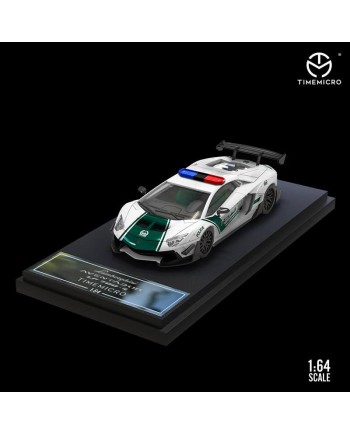 (預訂 Pre-order) TimeMicro TM 1/64 Lamborghini 2.0 Dubai Police (Diecast car model)