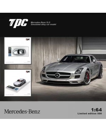 (預訂 Pre-order) TPC 1:64 Benz SLS Silver (Diecast car model) 限量500台