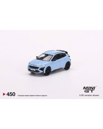 (預訂 Pre-order) Mini GT 1/64 #450 Hyundai KONA N Performance Blue (Diecast car model)