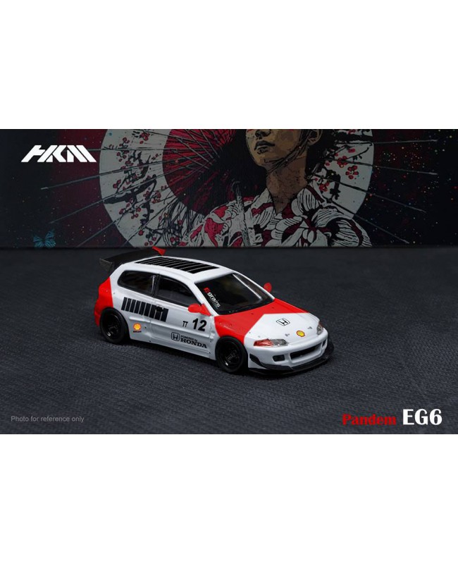 (預訂 Pre-order) HKM 1:64 Diecast Honda Civic EG6 Pandem Rocket Bunny (Diecast car model)