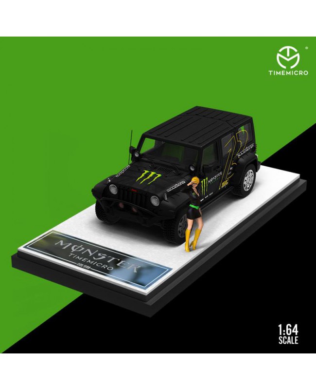 (預訂 Pre-order) TimeMicro 1:64 Jeep Wrangler Rubicon (Diecast car model)