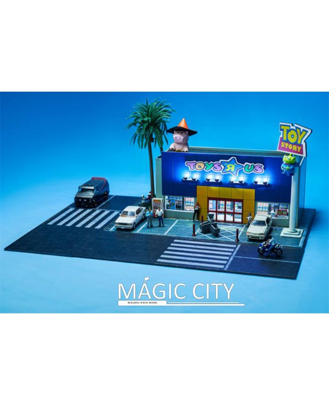 (預訂 Pre-order) Magic City 1/64 場景 玩具城超市