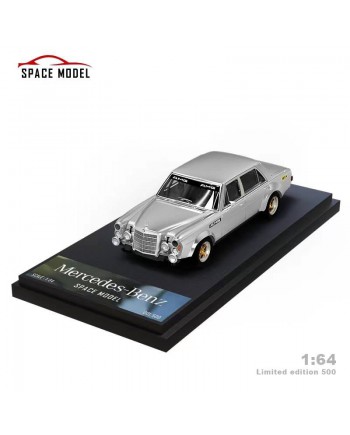 (預訂 Pre-order) Space Model 1:64 Benz 300SEL AMG (Diecast car model) 銀色