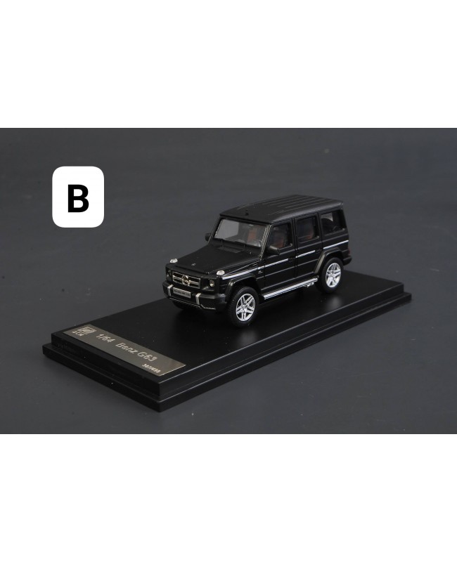 (預訂 Pre-order) DCM 1:64 Benz G63 (Diecast car model) 限量299台 啞黑色