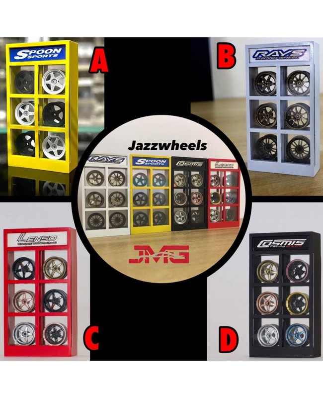 (預訂 Pre-order) JMG X JAZZWHEEL  - Brand Wheel Display Shelf