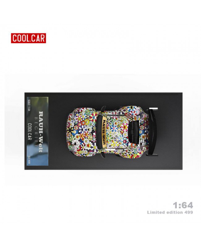 (預訂 Pre-order) CoolCar 1:64 Q版 RWB993(Diecast car model) 太陽花 (限量499臺)