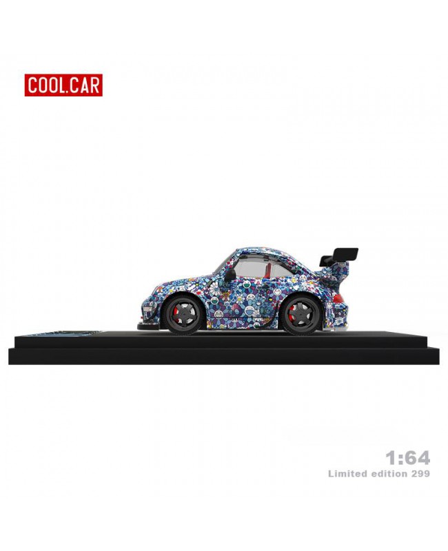 (預訂 Pre-order) CoolCar 1:64 Q版 RWB993(Diecast car model) 骷髏頭 (限量299臺)