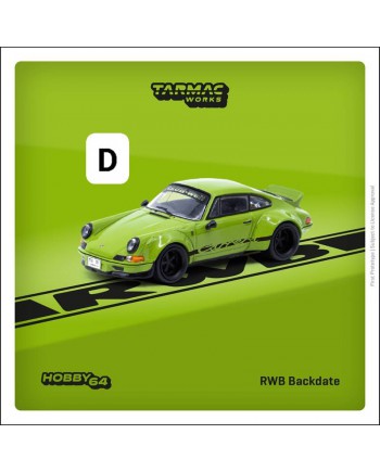 (預訂 Pre-order) Tarmac Works 1/64 RWB Backdate Olive Green (T64-046-OG) (Diecast car model)