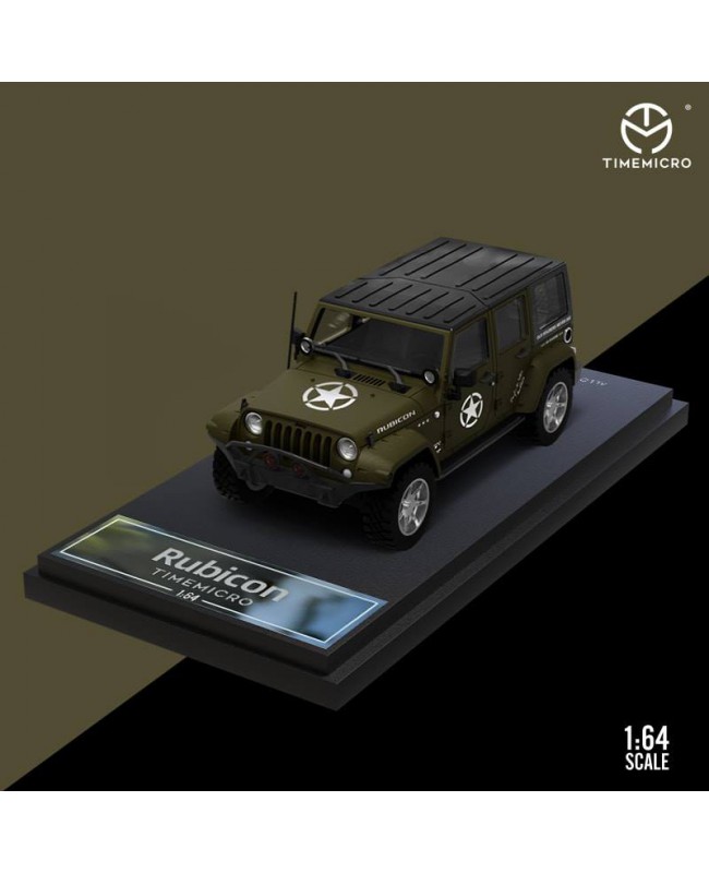 (預訂 Pre-order) TimeMicro + MoreArt 1:64 Jeep Wrangler Rubicon (Diecast car model)