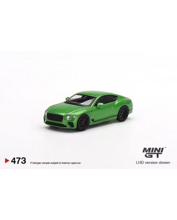 (預訂 Pre-order) Mini GT 1/64 Bentley Continental GT Speed 2022 Apple Green MGT00473 (Diecast car model)