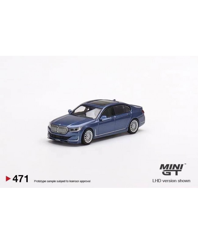 (預訂 Pre-order) Mini GT 1/64 BMW Alpina B7 xDrive Alpina Blue Metallic MGT00471 (Diecast car model)