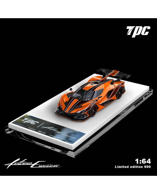 (預訂 Pre-order) TPC 1/64 Apollo IE (Diecast car model) 橙色條紋 (限量999臺)