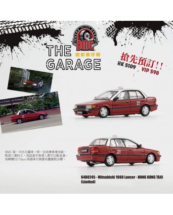 (預訂 Pre-order) BM Creations 1/64 Mitsubishi 1988 Lancer Hong Kong Taxi (Diecast car model) 