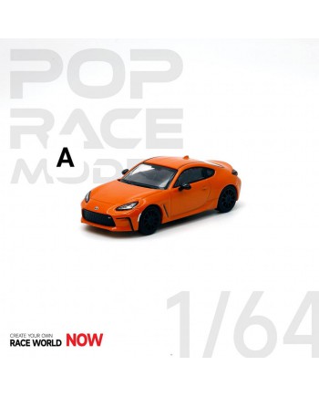 (預訂 Pre-order) POP RACE 1/64 GR86 10th Anniversary PR64-GR86-OR01 (Diecast car model) 
