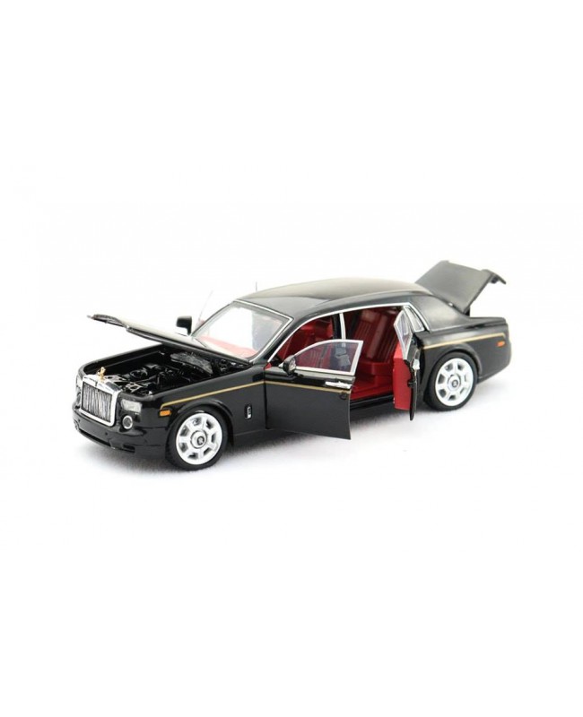 (預訂 Pre-order) DCM 1/64 RR Phantom VII 全開 (Diecast car model) Black