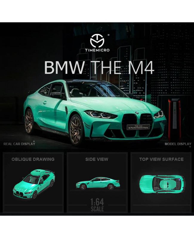 (預訂 Pre-order) TimeMicro 1/64 BMW M4 (Diecast car model) Green