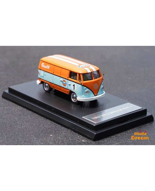 (預訂 Pre-order) miniDream 1:64 VW T1 麪包車 1963 (巴士/貨車) (Diecast car model) 橙色1號版